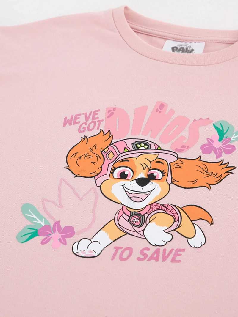 POLERA MANGA CORTA NIÑA PAW PATROL - 3