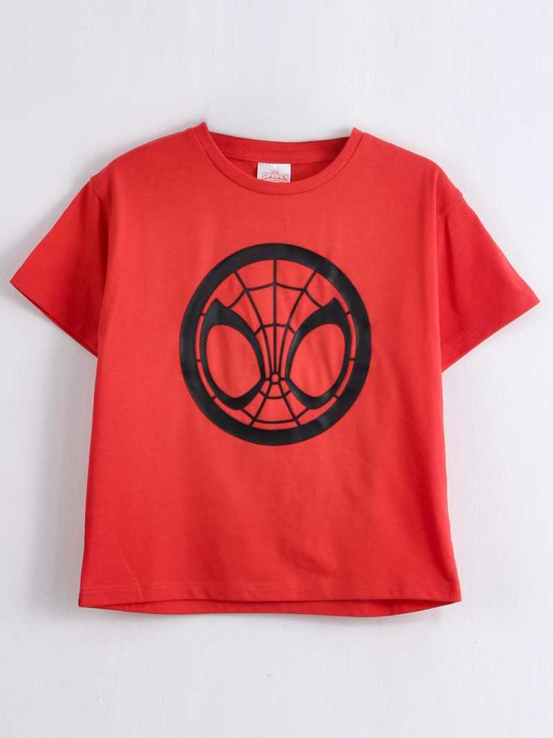 POLERA MANGA CORTA NIÑO  MARVEL SPIDEY & FRIENDS - 1