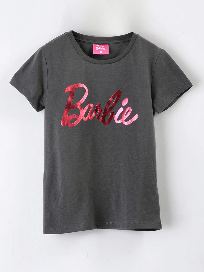 POLERA MANGA CORTA NIÑA BARBIE - 1