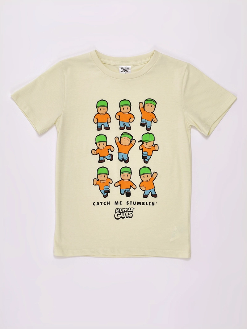 POLERA NIÑO STUMBLE GUYS MANGA CORTA - 1