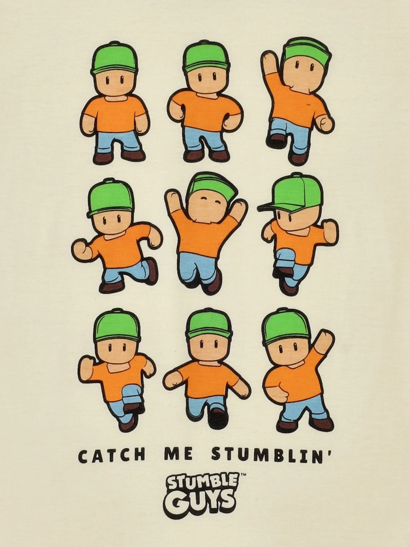 POLERA NIÑO STUMBLE GUYS MANGA CORTA - 3