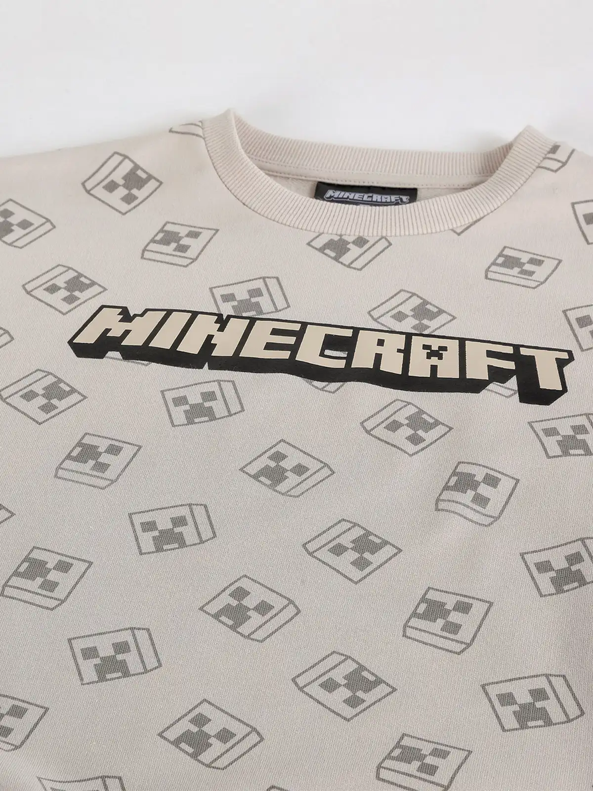 POLERÓN NIÑO MINECRAFT MANGA LARGA - 3