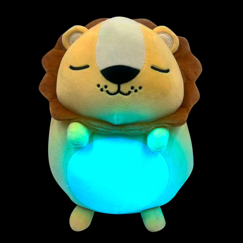 PELUCHE DORMILONES CON LUZ CLÁSICO LEÓN - 4