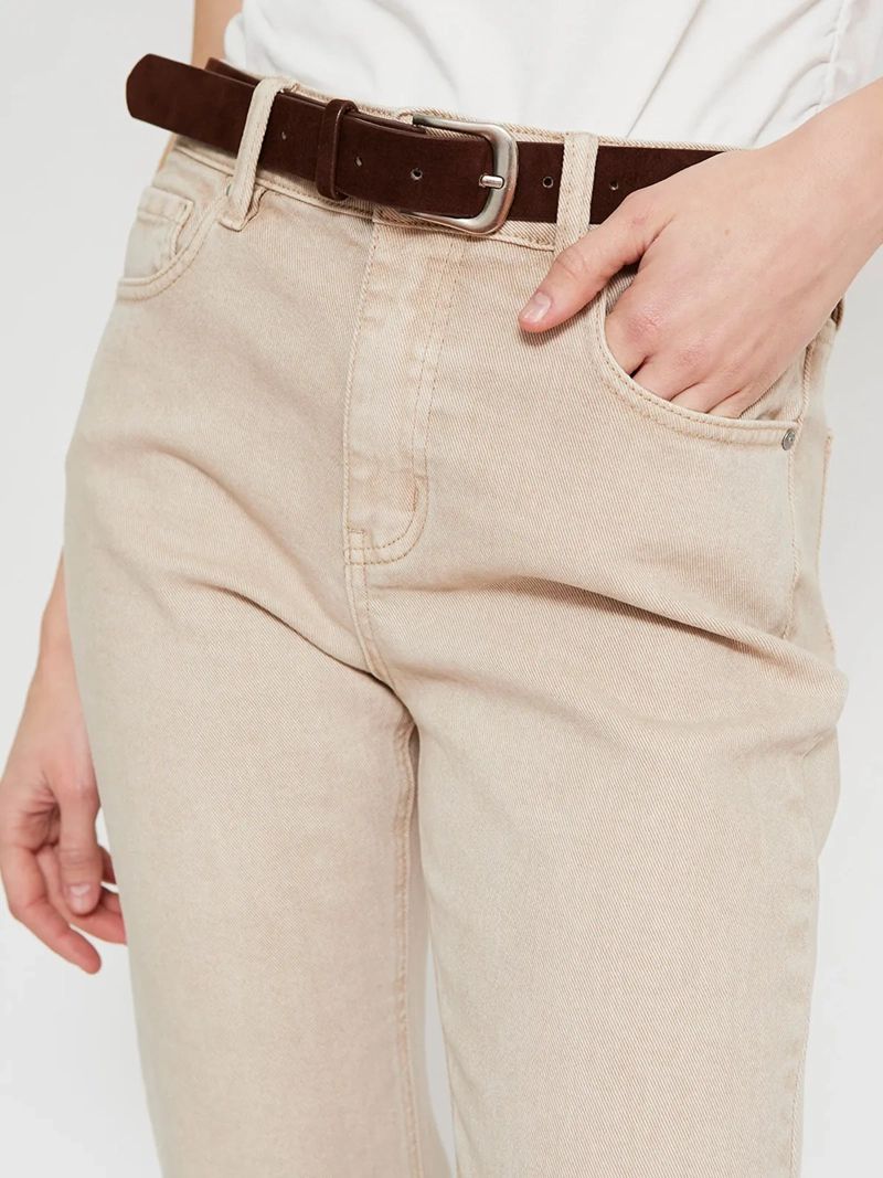 JEANS MUJER MARQUIS ALGODÓN CROP FLARE - 4