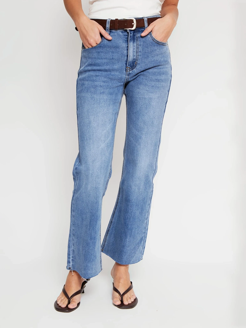 JEANS MUJER MARQUIS ALGODÓN CROP FLARE - 2