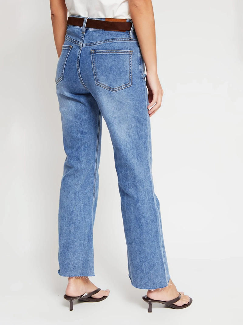 JEANS MUJER MARQUIS ALGODÓN CROP FLARE - 3
