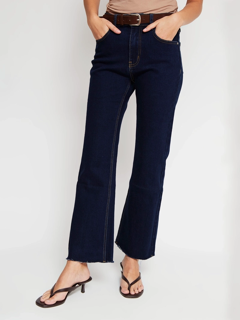 JEANS MUJER MARQUIS ALGODÓN CROP FLARE - 2