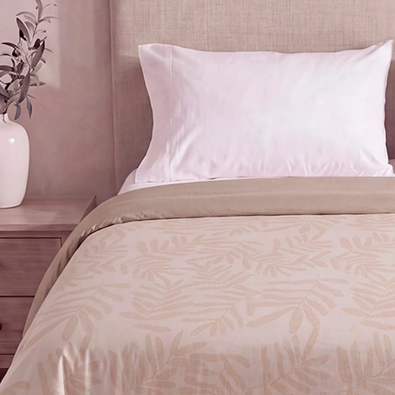 PLUMÓN RIPLEY HOME HOJAS OLIVO KING BEIGE - 3