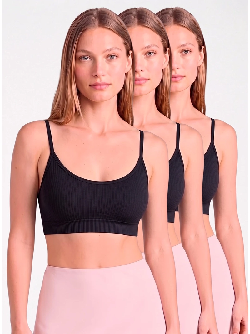 PETO DEPORTIVO INDEX PACK X3 SEAMLESS - 1