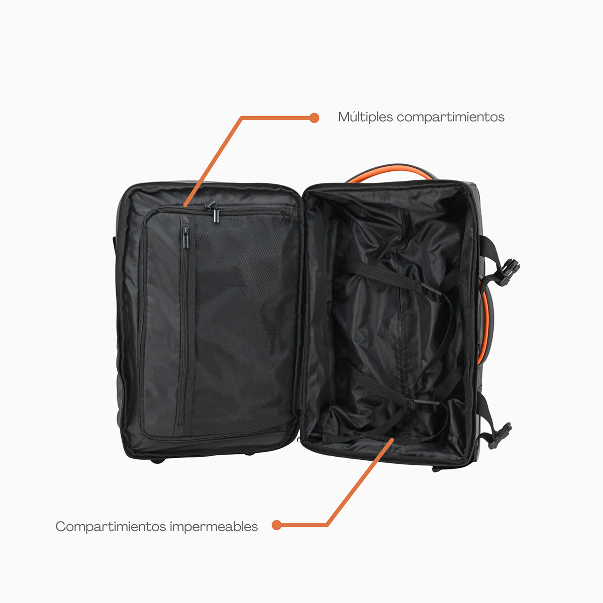 MALETA ZOLA 38 L CABINA 10 KG