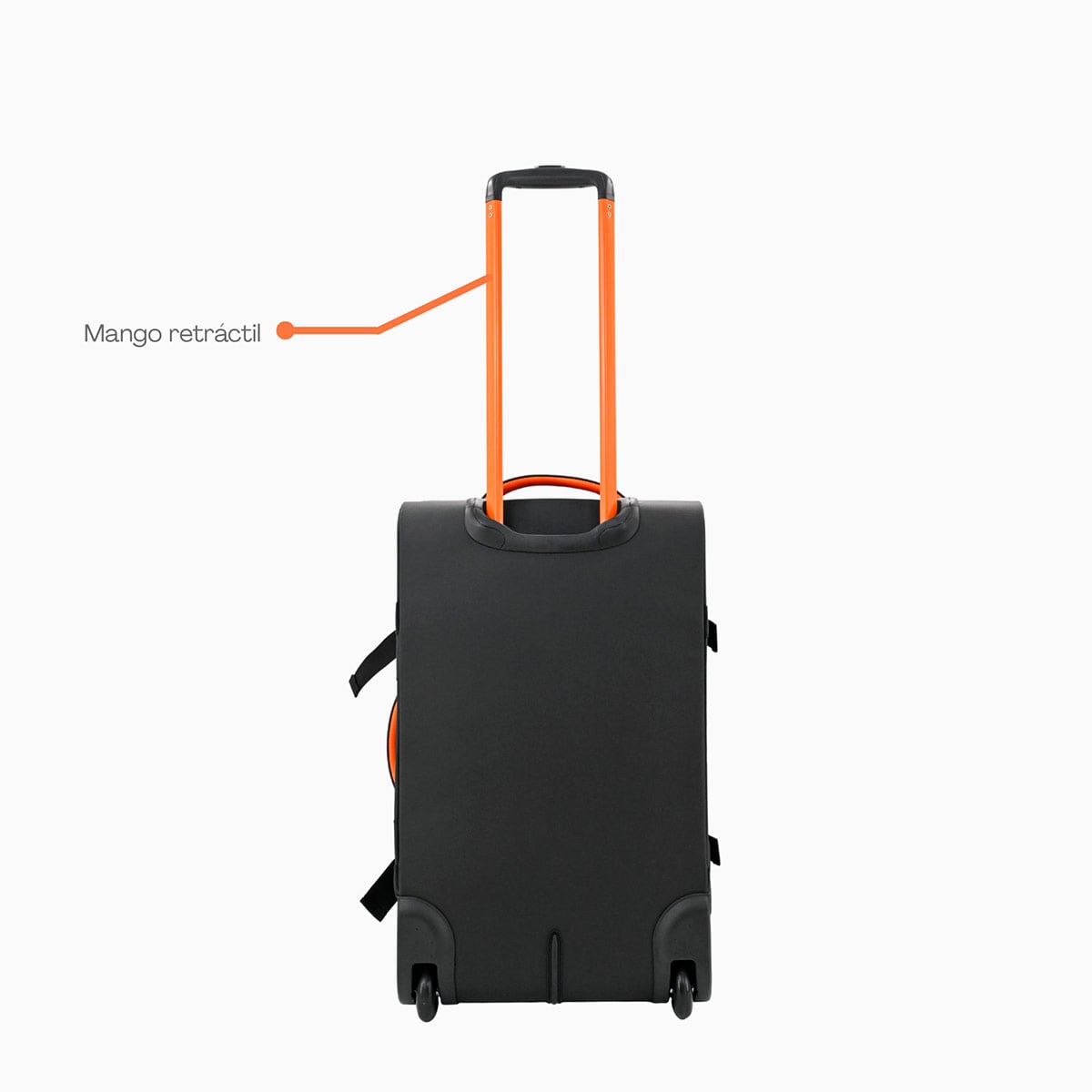 MALETA ZOLA OUTDOORS 60 L 15 KG NEGRO - 6