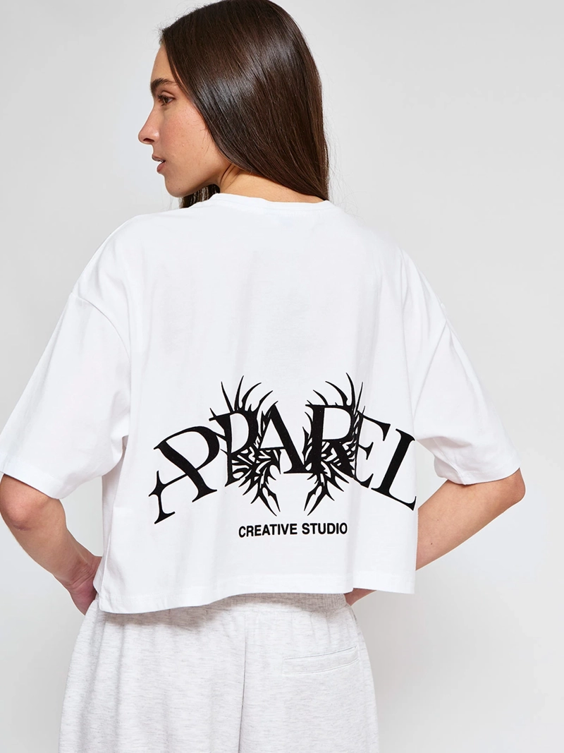 POLERA MUJER APPAREL POWER BY PERALTA ALGODÓN ESTAMPADA - 2
