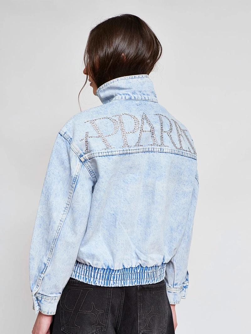 CHAQUETA MUJER APPAREL POWER BY PERALTA ALGODÓN BRILLOS - 3