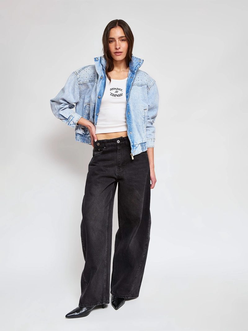 CHAQUETA MUJER APPAREL POWER BY PERALTA ALGODÓN BRILLOS - 6
