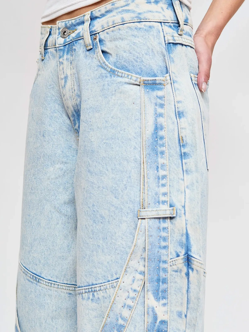JEANS MUJER APPAREL POWER BY PERALTA ALGODÓN BRILLOS - 4