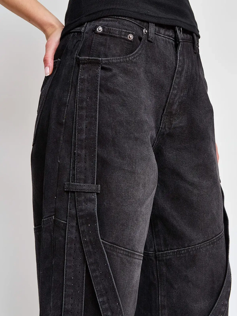 JEANS MUJER APPAREL POWER BY PERALTA ALGODÓN BRILLOS - 4