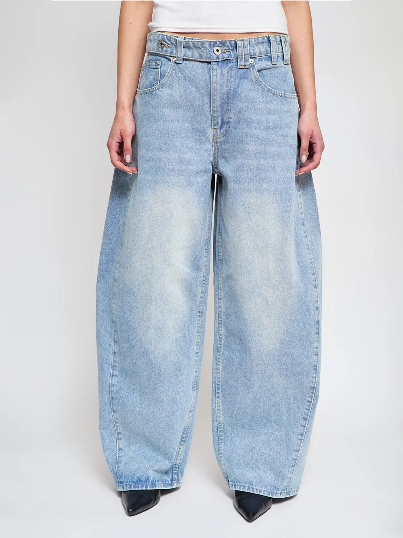 JEANS MUJER APPAREL POWER BY PERALTA ALGODÓN BALLOON - 2