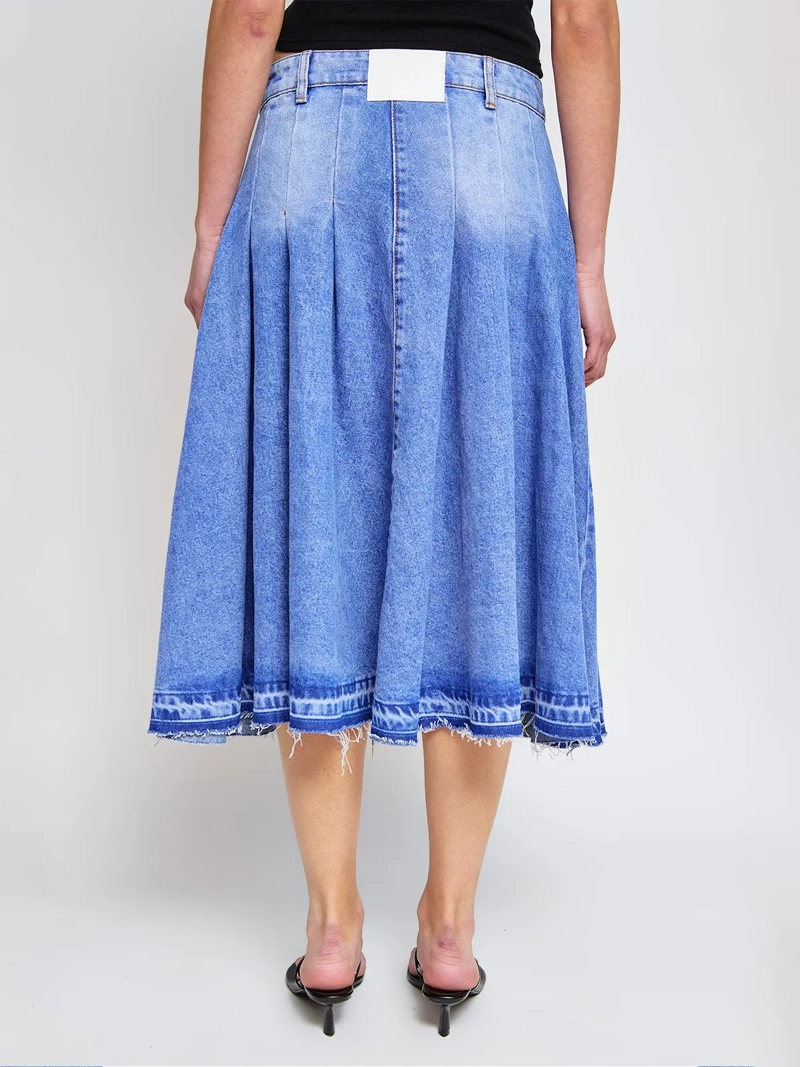 FALDA MUJER APPAREL POWER BY PERALTA ALGODÓN MIDI - 3