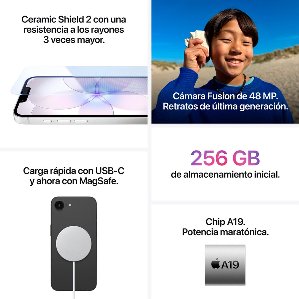 IPHONE 17E 256GB 48MP 6.1” - 6