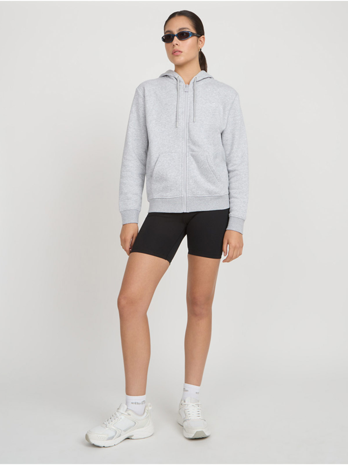 POLERON MUJER ELLESSE MANGA LARGA CELESTE - 4
