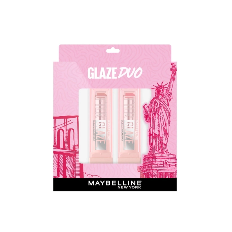 SET BRILLOS LABIALES L'OREAL PACK X2 GLAZE - 1