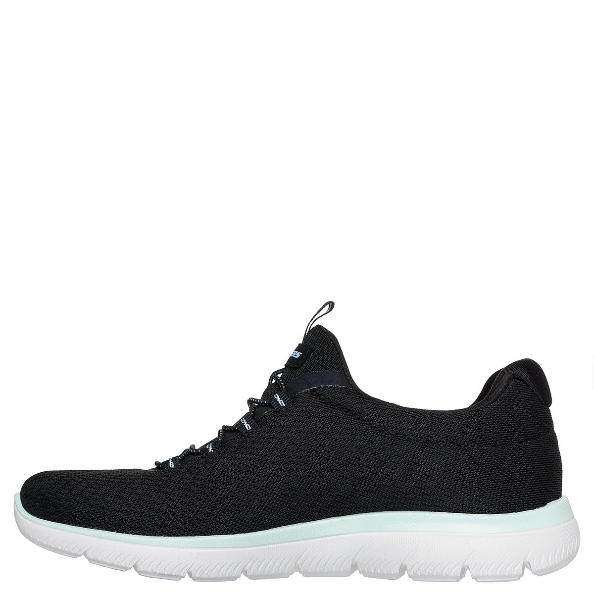 ZAPATILLAS MUJER SKECHERS CASUALES NEGRO SUMMITS - 3