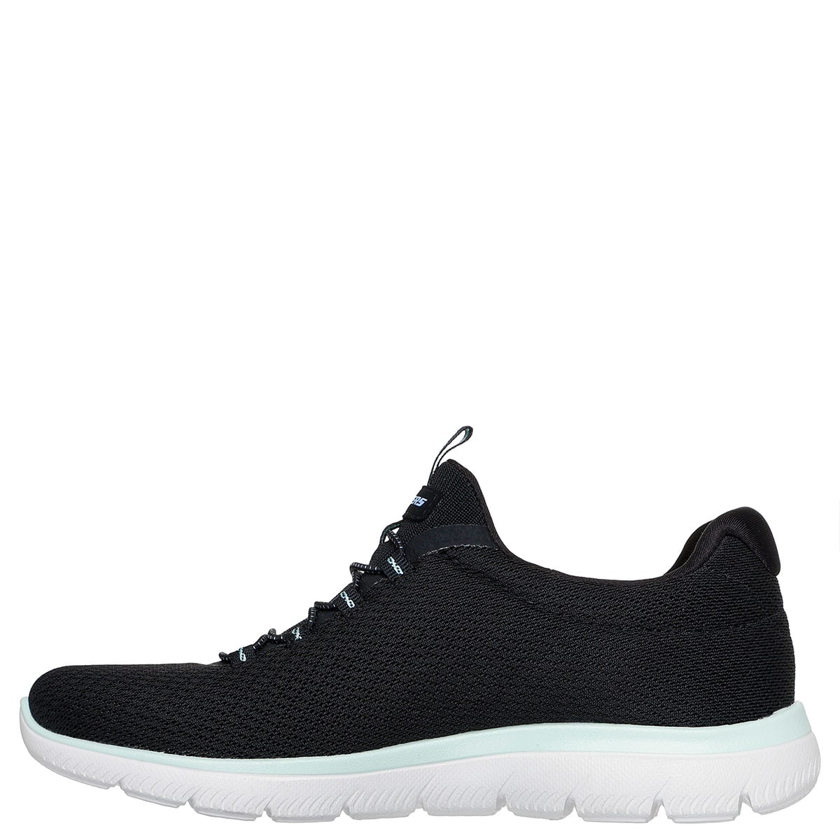 ZAPATILLAS MUJER SKECHERS CASUALES NEGRO SUMMITS - 3