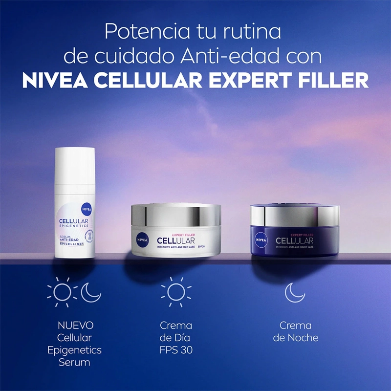 SÉRUM REJUVENECEDOR NIVEA EPIGENETICS 15ML - 8