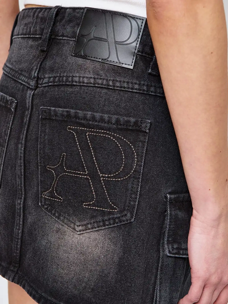 FALDA MUJER APPAREL POWER BY PERALTA ALGODÓN CARGO - 4