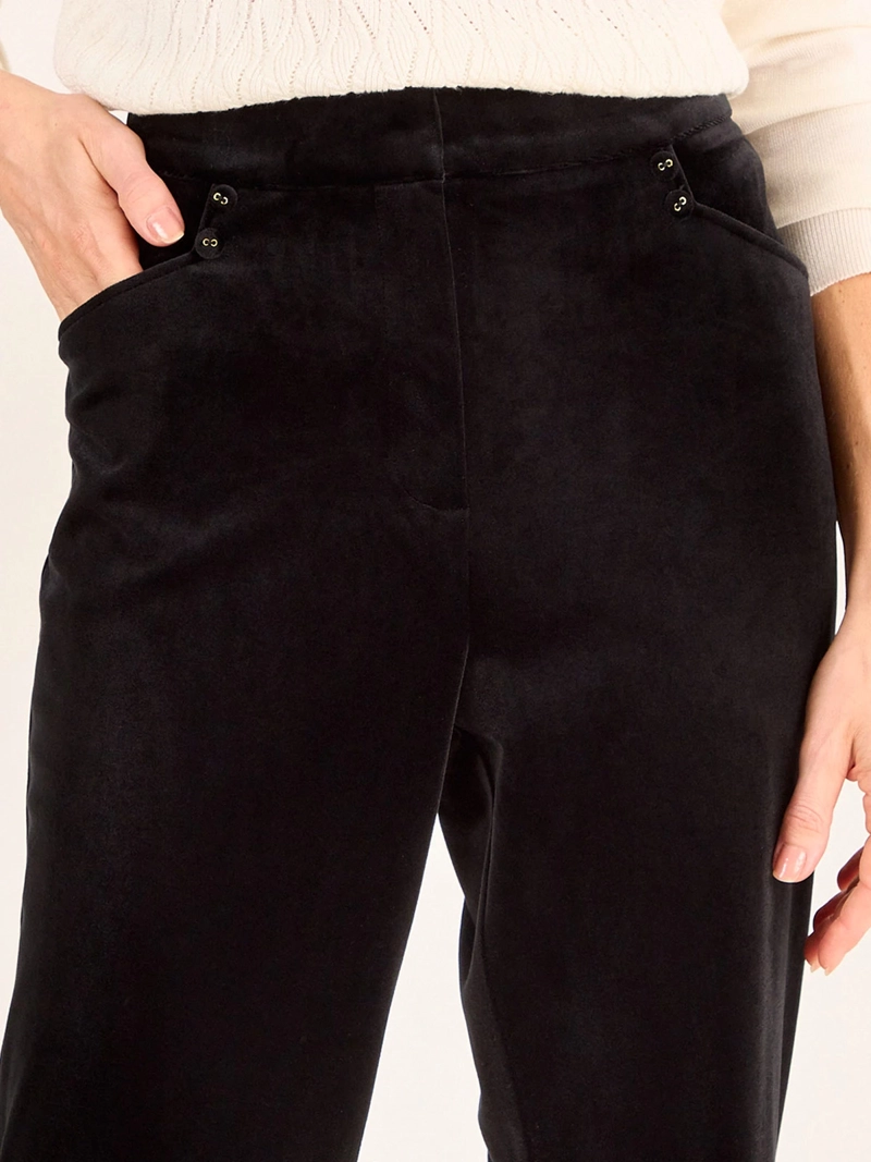 PANTALÓN MUJER MA GRIFFE FLARE TERCIOPELO - 5