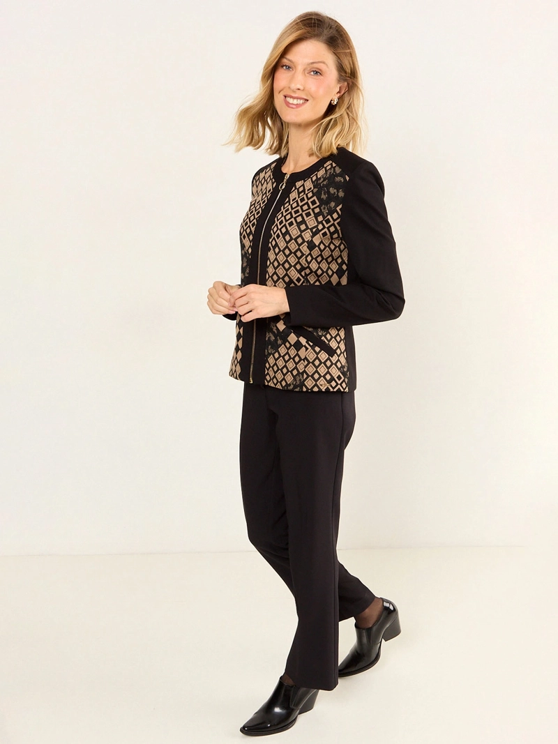 MA GRIFFE CHAQUETA MUJER MA GRIFFE CIERRE