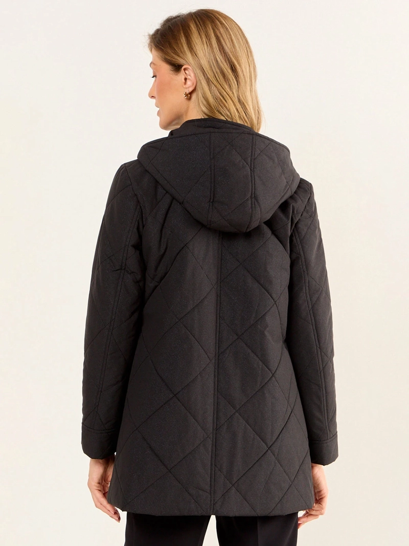 PARKA MUJER MA GRIFFE GORRO DESMONTABLE  - 2