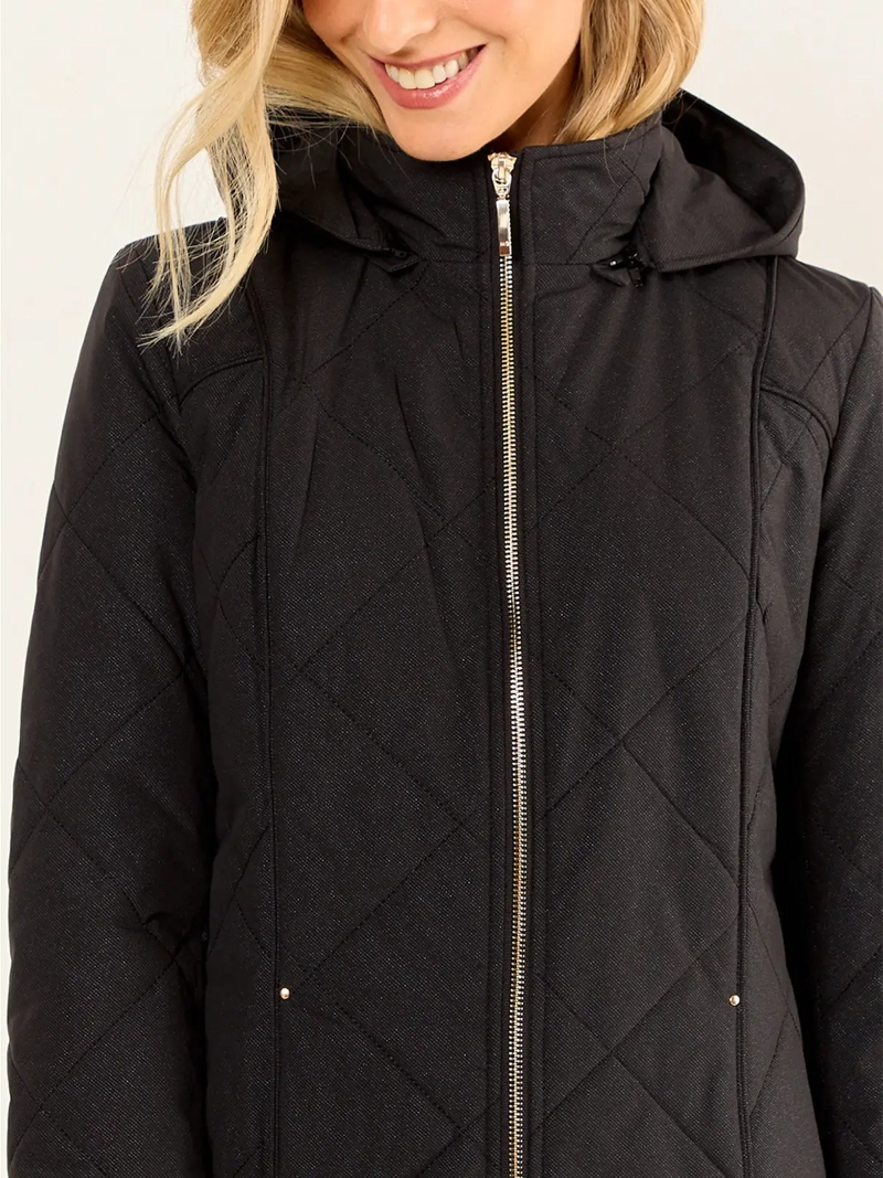 PARKA MUJER MA GRIFFE GORRO DESMONTABLE  - 3