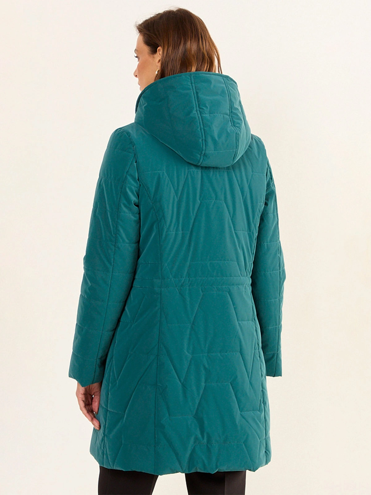 PARKA MUJER MA GRIFFE LARGA CON GORRO DESMONTABLE - 4