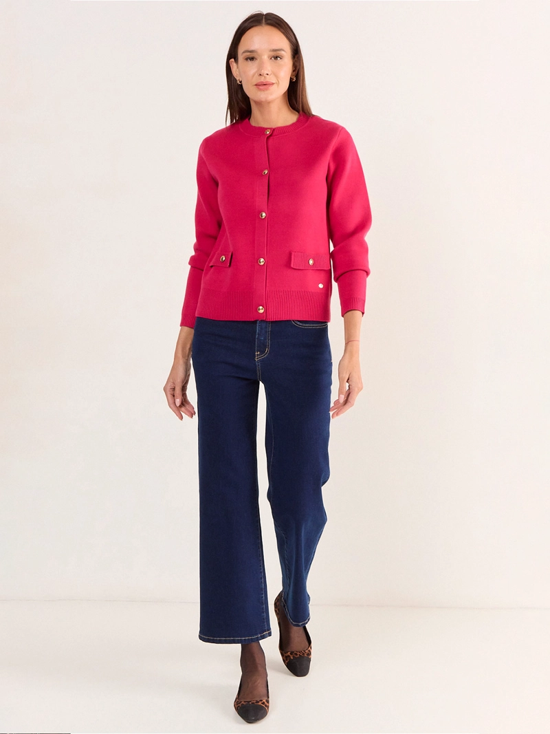 SWEATER MUJER MA GRIFFE GRUESO CUELLO REDONDO - 1