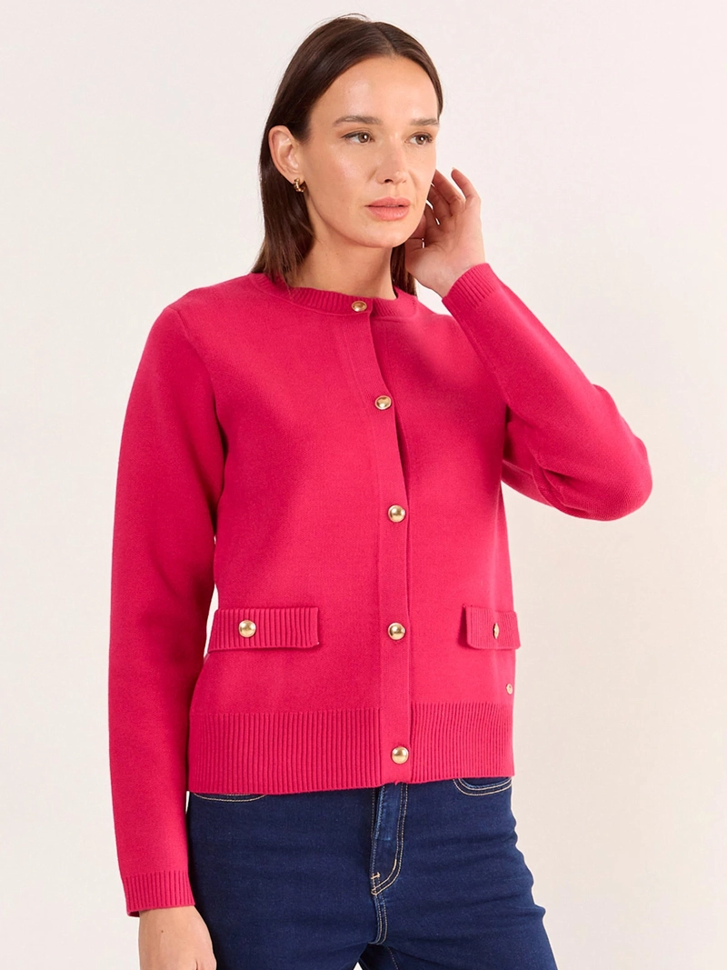 SWEATER MUJER MA GRIFFE GRUESO CUELLO REDONDO - 3