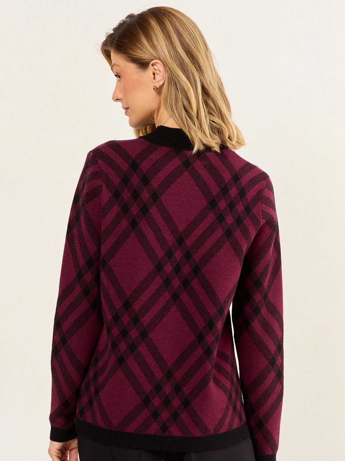 SWEATER MUJER MA GRIFFE CUELLO ALTO - 3