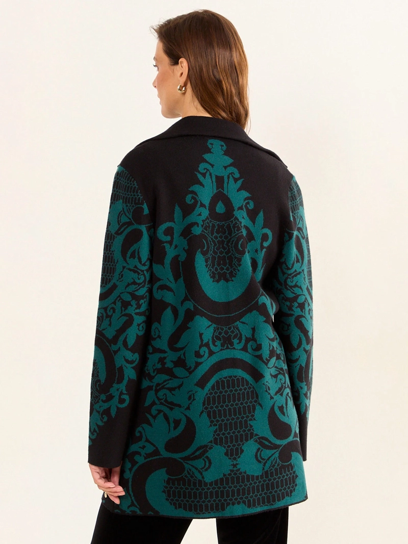 CARDIGAN MUJER MA GRIFFE TIPO CHAQUETÓN ABOTONADO - 2