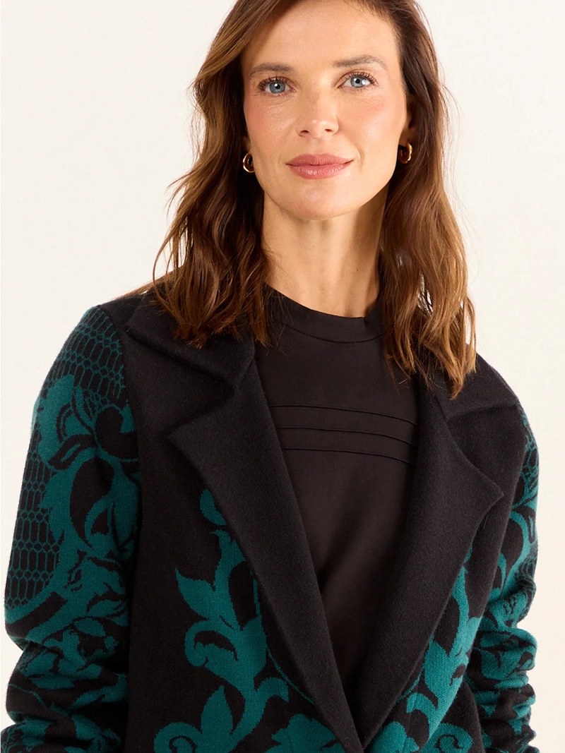 CARDIGAN MUJER MA GRIFFE TIPO CHAQUETÓN ABOTONADO - 3