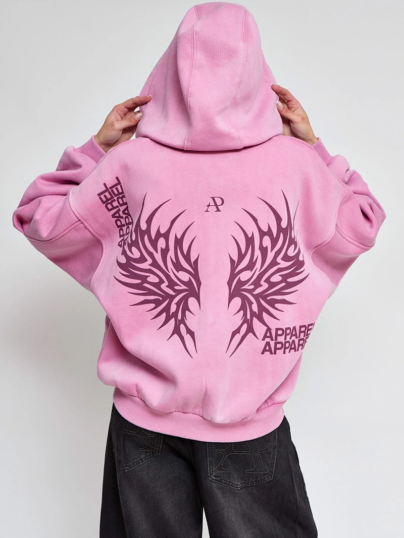 POLERÓN MUJER APPAREL POWER BY PERALTA ALGODÓN FULL ZIPPER - 3