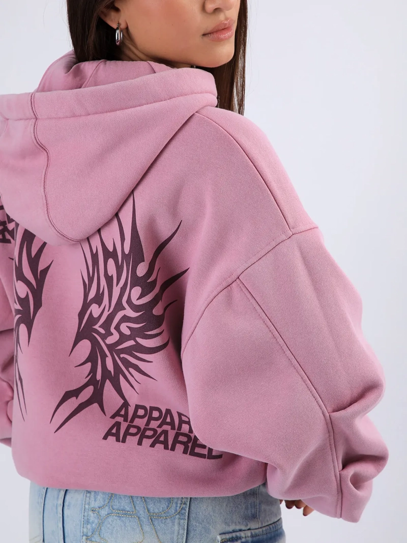 POLERÓN MUJER APPAREL POWER BY PERALTA ALGODÓN FULL ZIPPER - 4