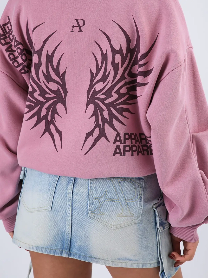 POLERÓN MUJER APPAREL POWER BY PERALTA ALGODÓN FULL ZIPPER - 5