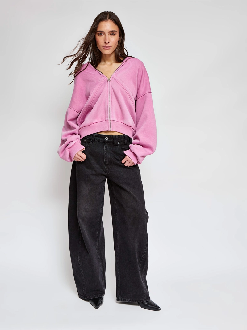 POLERÓN MUJER APPAREL POWER BY PERALTA ALGODÓN FULL ZIPPER - 5