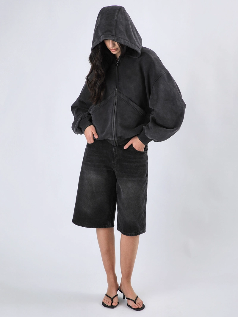 POLERÓN MUJER APPAREL POWER BY PERALTA ALGODÓN FULL ZIPPER - 6