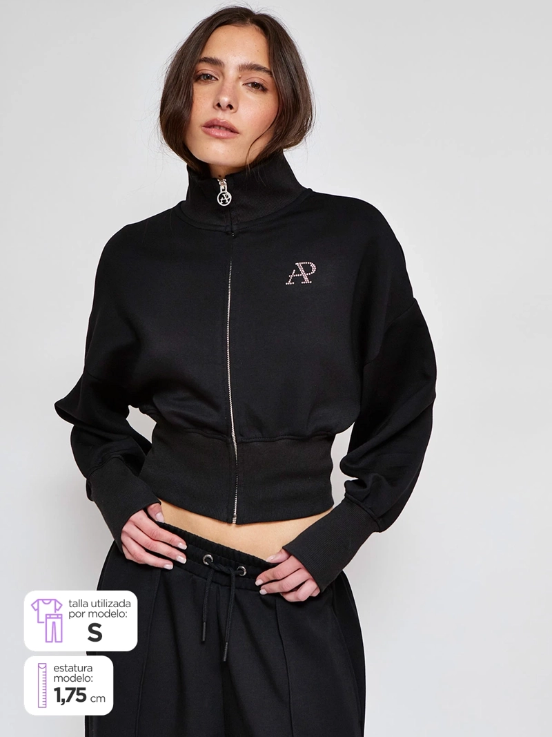 POLERÓN MUJER APPAREL POWER BY PERALTA CROP - 1