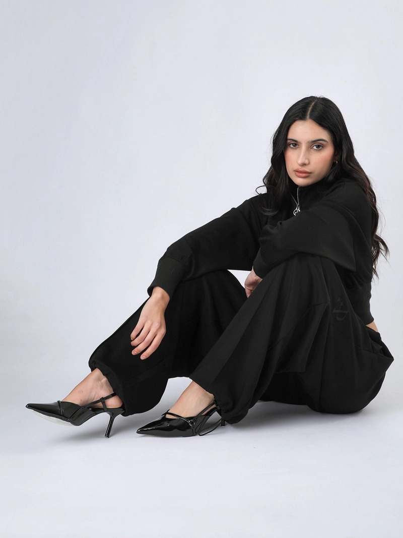 PANTALÓN MUJER APPAREL ALGODÓN BAGGY - 2