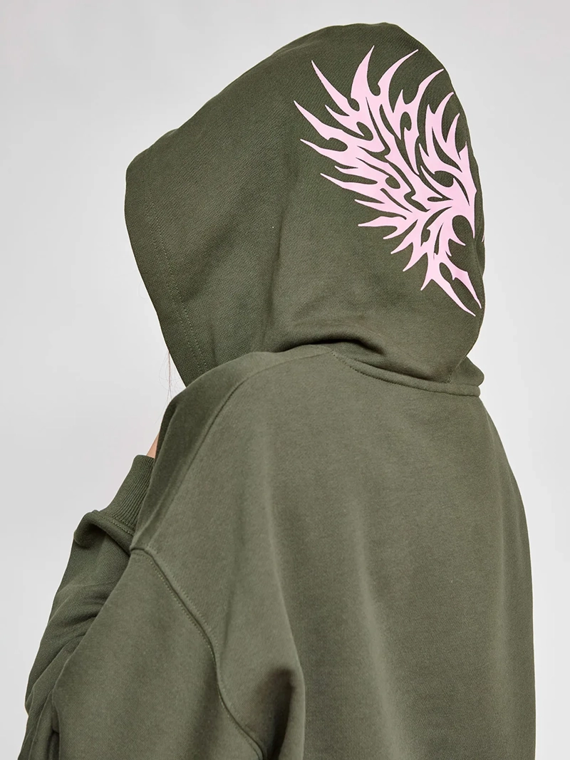 POLERÓN MUJER APPAREL POWER BY PERALTA ALGODÓN ESTAMPADO - 4