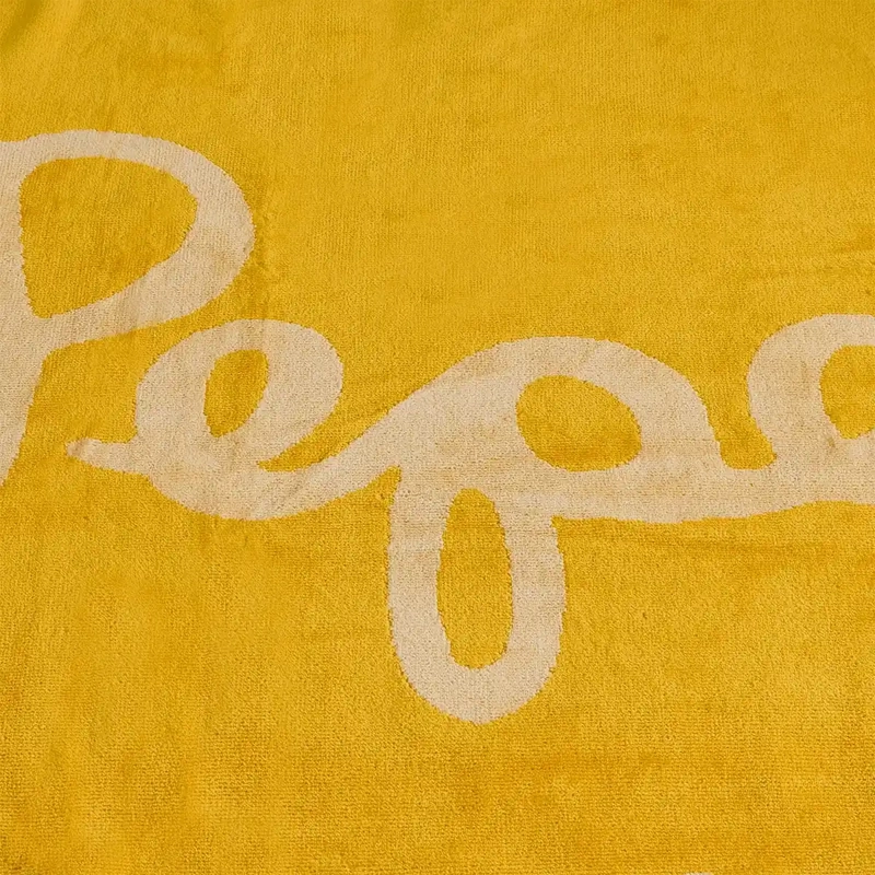 TOALLA DE PLAYA PEPE JEANS JACQUARD AMARILLO - 5