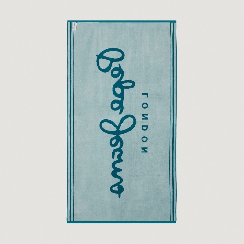 TOALLA DE PLAYA PEPE JEANS JACQUARD AQUA - 3