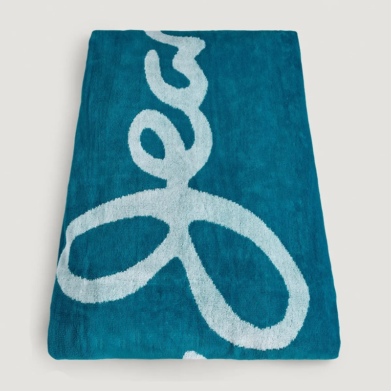 TOALLA DE PLAYA PEPE JEANS JACQUARD AQUA - 4